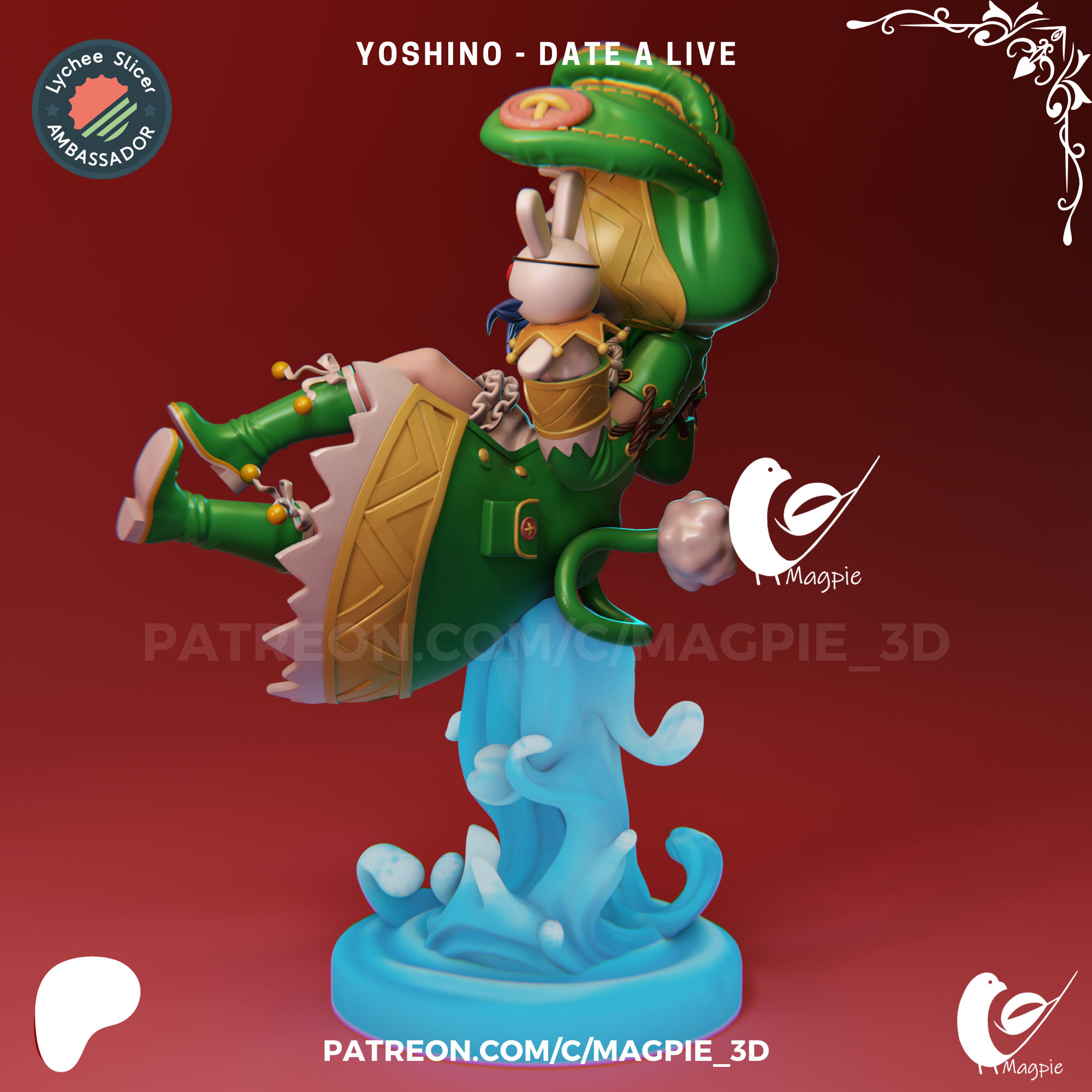 Yoshino - Date A Live - MagPie_3d 07